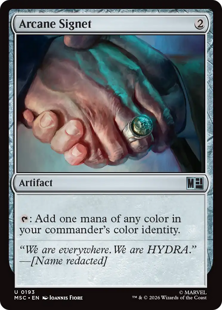 Arcane Signet (0193) [Marvel Super Heroes Commander] | Devastation Store