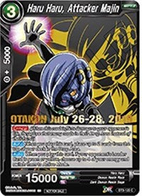 Haru Haru, Attacker Majin (OTAKON 2019) (BT3-120_PR) [Promotion Cards] | Devastation Store