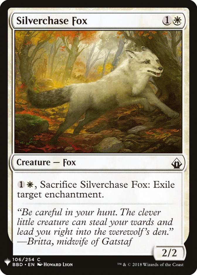 Silverchase Fox [Mystery Booster] | Devastation Store
