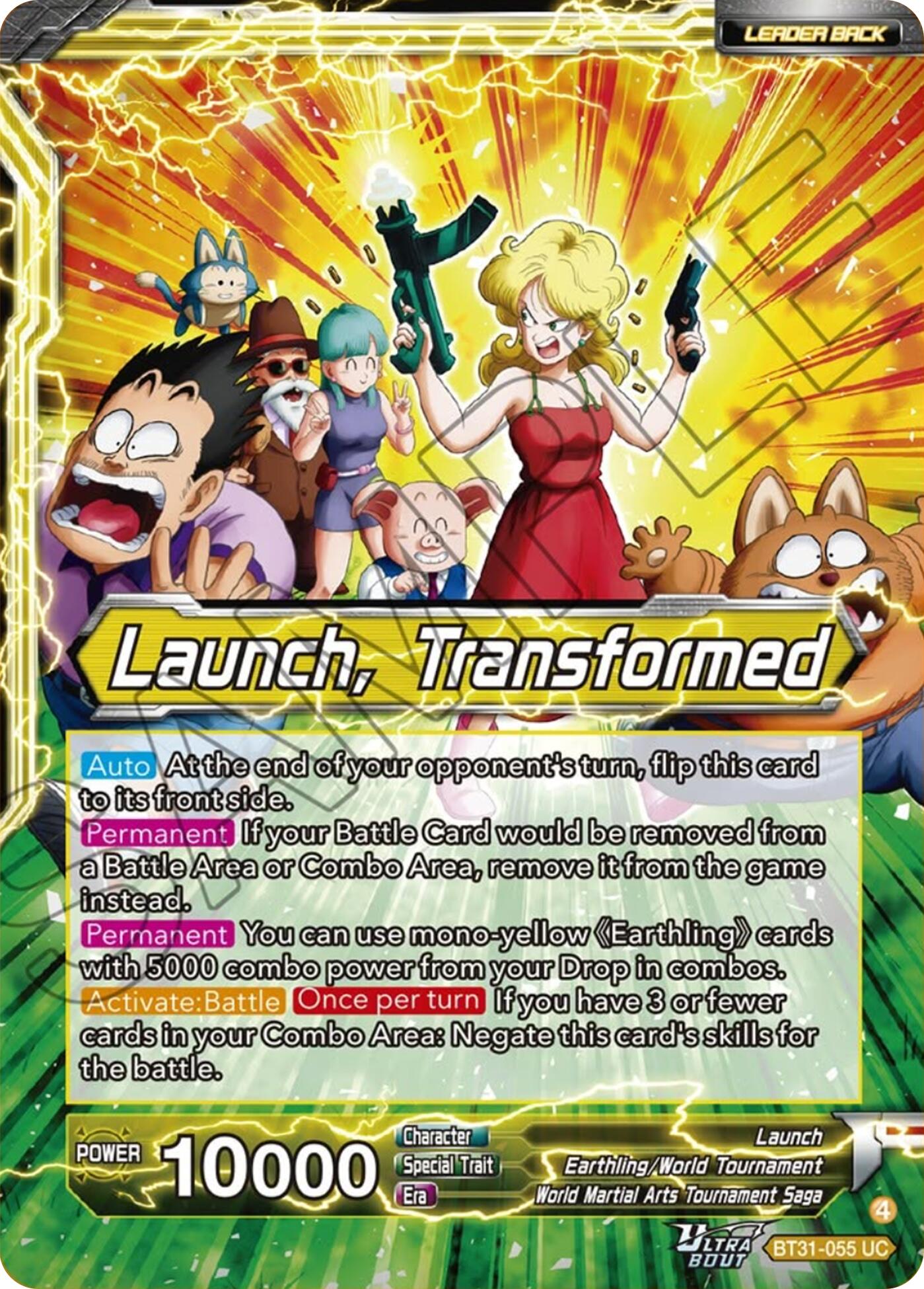 Launch // Launch, Transformed (BT31-055) [Impact Beyond Dimensions] | Devastation Store
