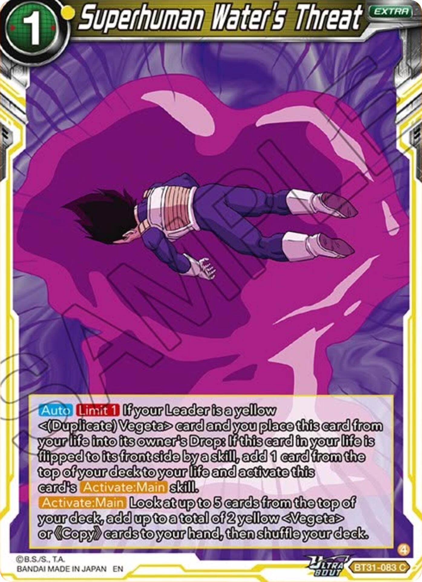 Superhuman Water's Threat (BT31-083) [Impact Beyond Dimensions] | Devastation Store