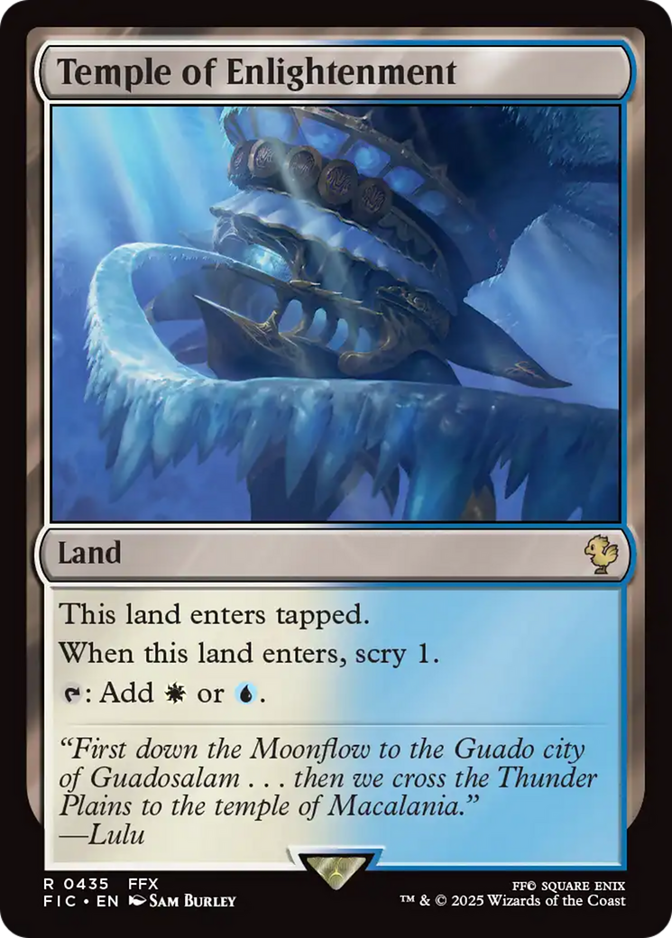 Temple of Enlightenment [FINAL FANTASY Commander] | Devastation Store