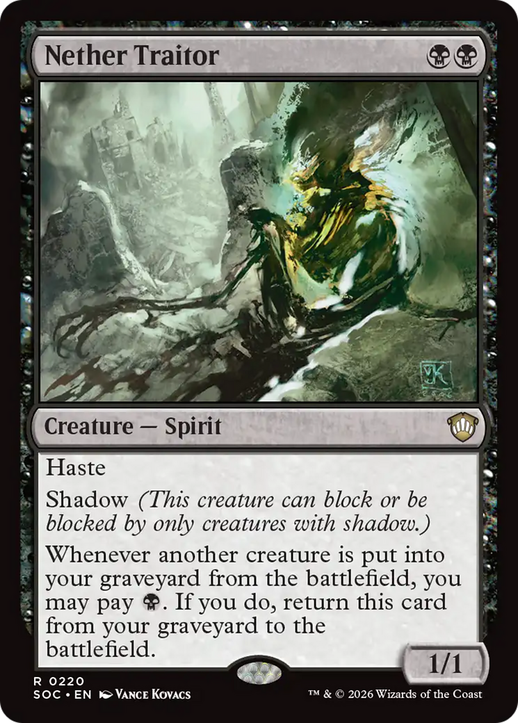 Nether Traitor [Secrets of Strixhaven Commander] | Devastation Store
