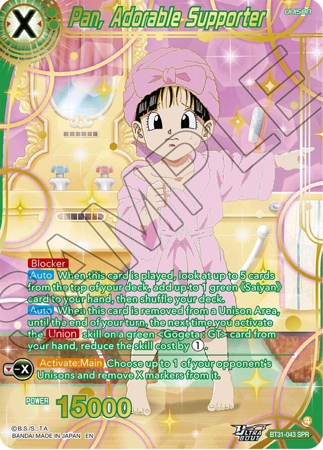 Pan, Adorable Supporter (SPR) (BT31-043) [Impact Beyond Dimensions] | Devastation Store
