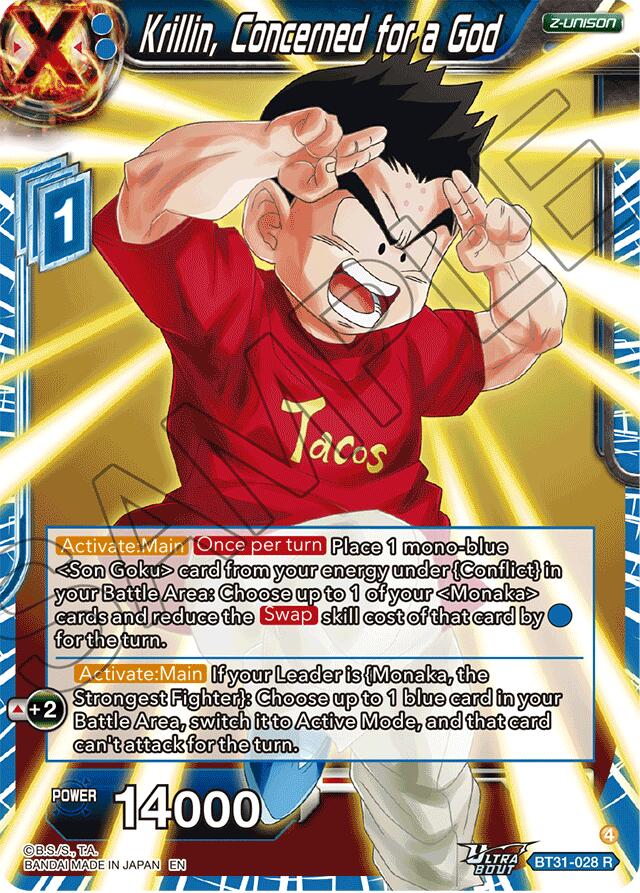 Krillin, Concerned for a God (BT31-028) [Impact Beyond Dimensions] | Devastation Store