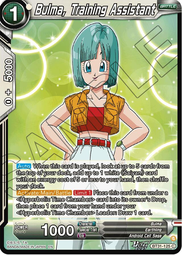 Bulma, Training Assistant (BT31-125) [Impact Beyond Dimensions] | Devastation Store