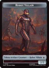 Villain // Robot Villain Double-Sided Token (009//020) [Marvel Super Heroes Tokens] | Devastation Store