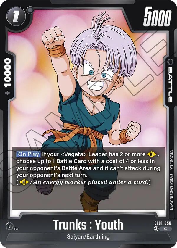Trunks : Youth (ST01-056) [Story Booster 01] | Devastation Store