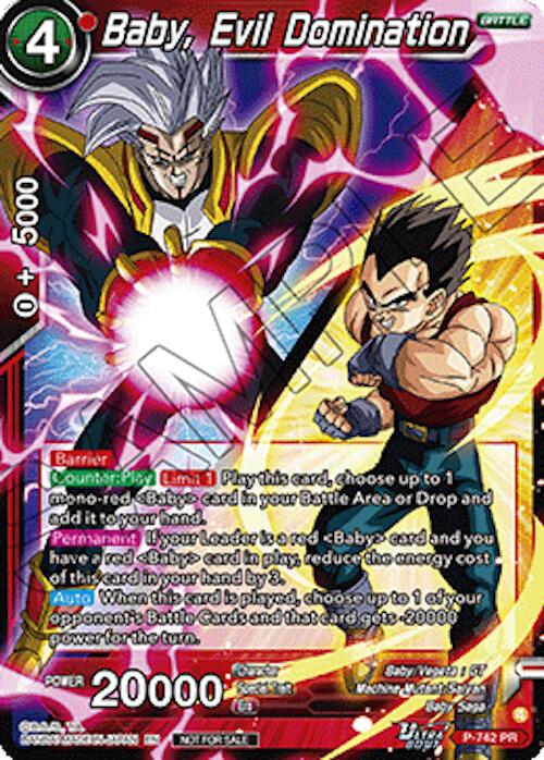 Baby, Evil Domination (Ultra-Bout Series Tournament Pack Vol.3) (P-742) [Tournament Promotion Cards] | Devastation Store