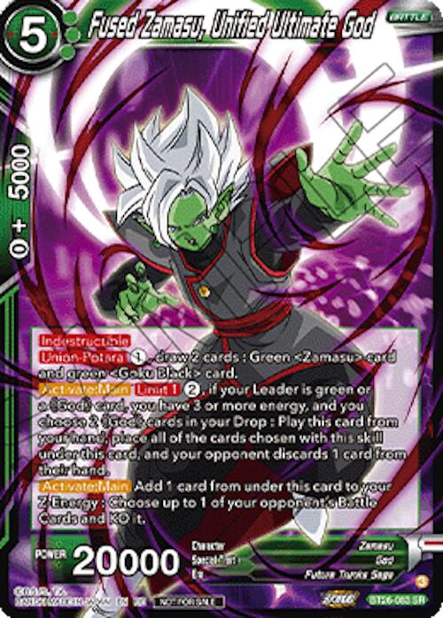Fused Zamasu, Unified Ultimate God (Deluxe Pack 2026 Vol.2) (BT26-083) [Tournament Promotion Cards] | Devastation Store