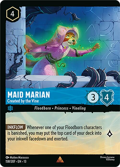 Maid Marian - Created by the Vine (Foil) (158/204) [Attack of the Vine!] | Devastation Store