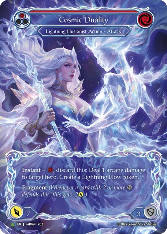Cosmic Duality (Marvel Cold Foil) [FAB464] (Promo)  Cold Foil | Devastation Store