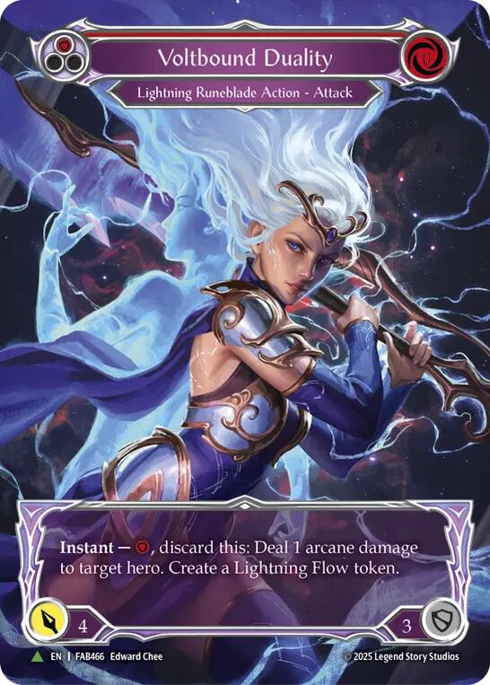Voltbound Duality (Marvel Cold Foil) [FAB466] (Promo)  Cold Foil | Devastation Store