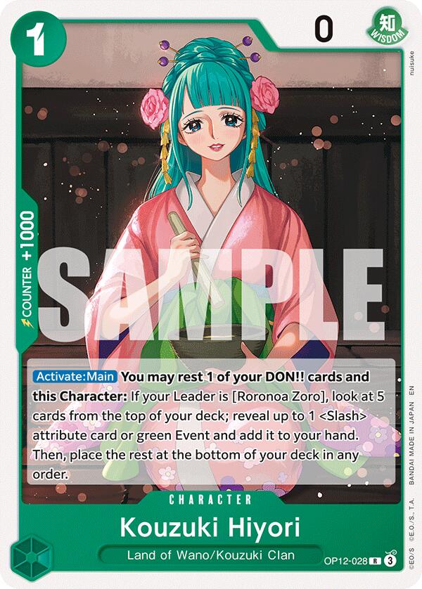 Kouzuki Hiyori [Starter Deck: GREEN Roronoa Zoro] | Devastation Store