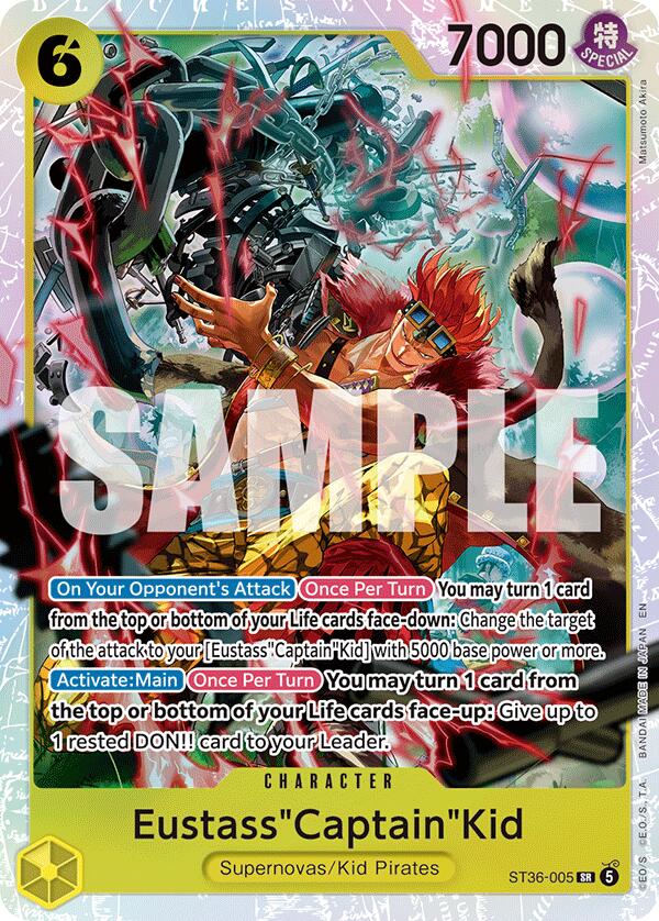 Eustass"Captain"Kid [Starter Deck: 3D2Y] | Devastation Store