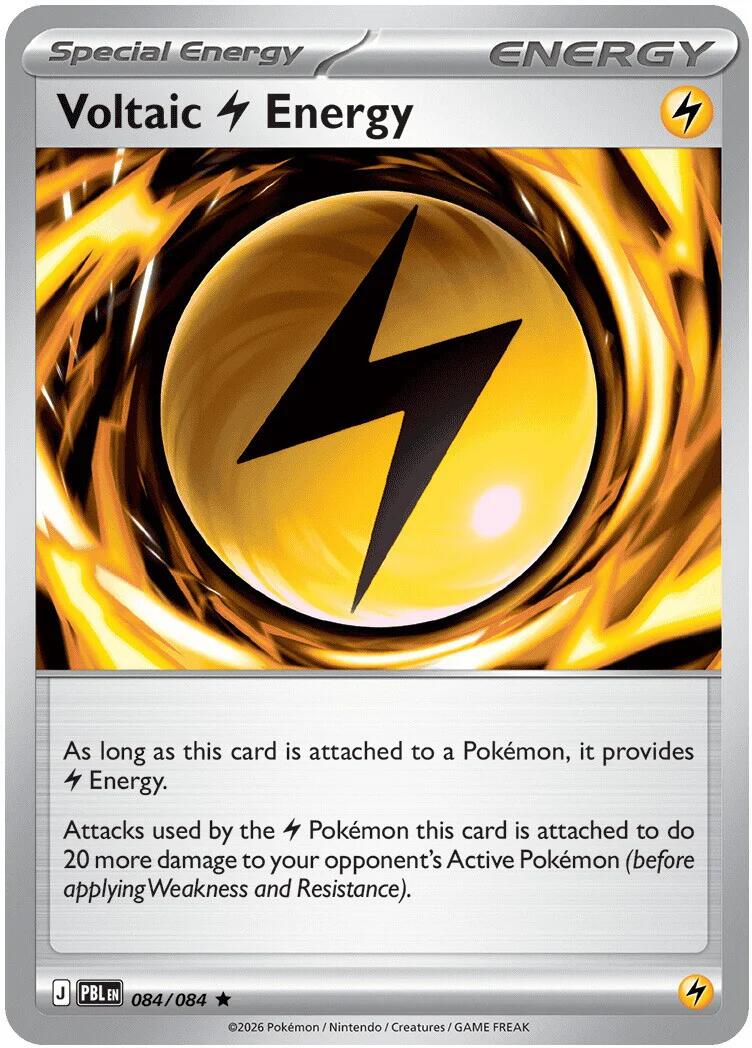 Voltaic Lightning Energy (084/084) (Deck Exclusive) [Mega Evolution: Pitch Black] | Devastation Store