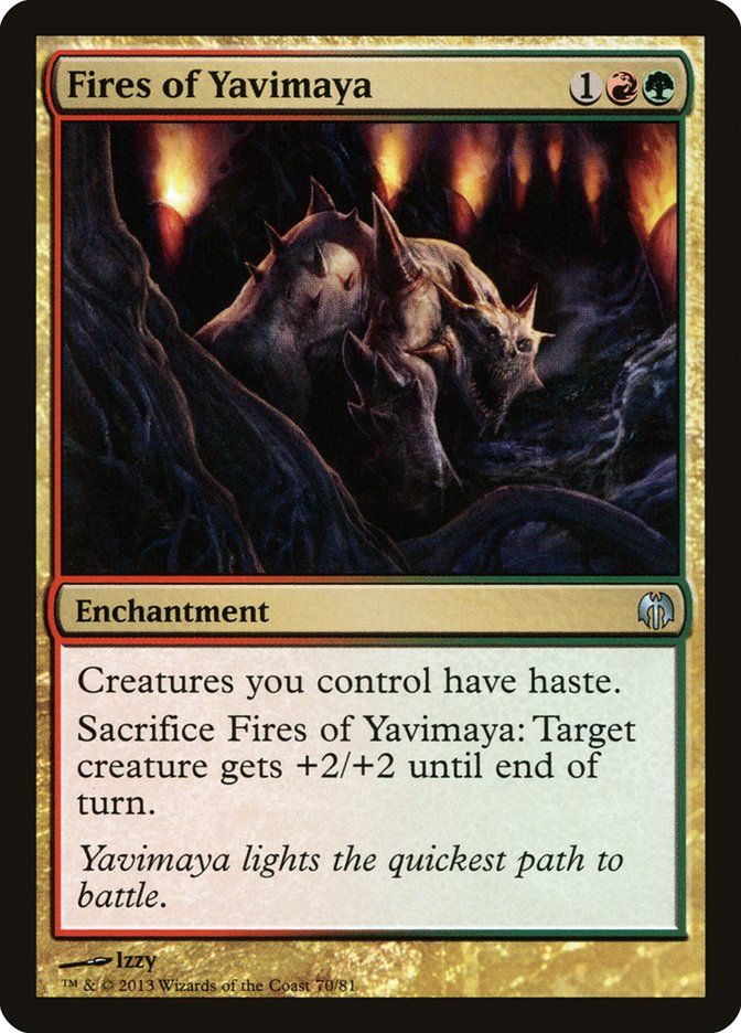 Fires of Yavimaya [Duel Decks: Heroes vs. Monsters] | Devastation Store