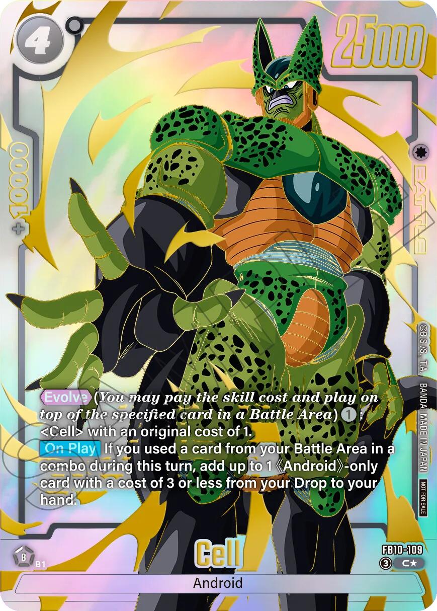 Cell (FB10-109) (Limited Pack 26-27 WAVE2) [Fusion World Tournament Cards] | Devastation Store