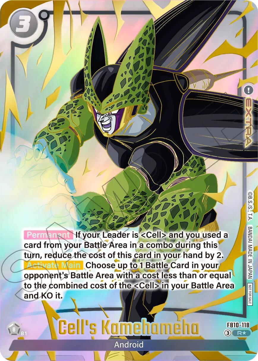 Cell's Kamehameha (Limited Pack 26-27 WAVE2) [Fusion World Tournament Cards] | Devastation Store