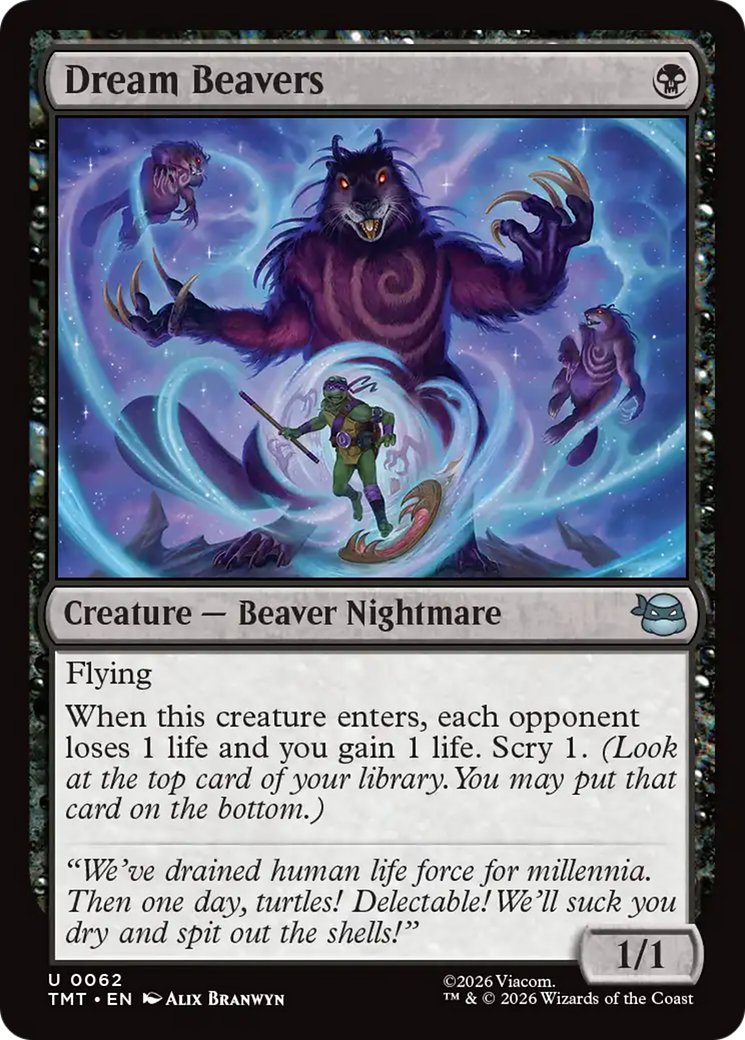 Dream Beavers [Teenage Mutant Ninja Turtles] | Devastation Store