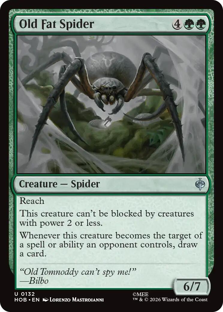 Old Fat Spider [The Hobbit] | Devastation Store