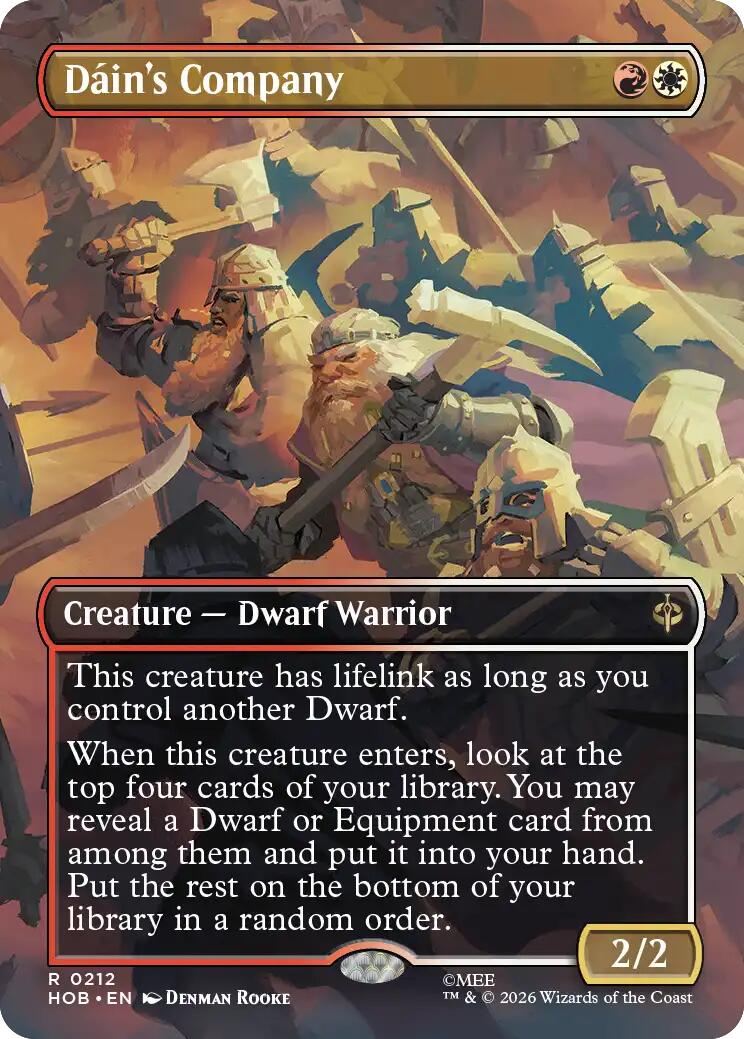 Dain's Company (Borderless) [The Hobbit] | Devastation Store