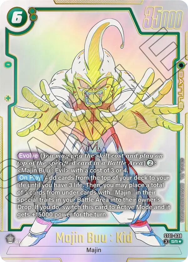 Majin Buu : Kid (ST01-038) (Alternate Art) [Story Booster 01] | Devastation Store
