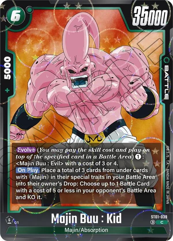 Majin Buu : Kid (ST01-039) (Dragon Ball Pattern) [Story Booster 01] | Devastation Store