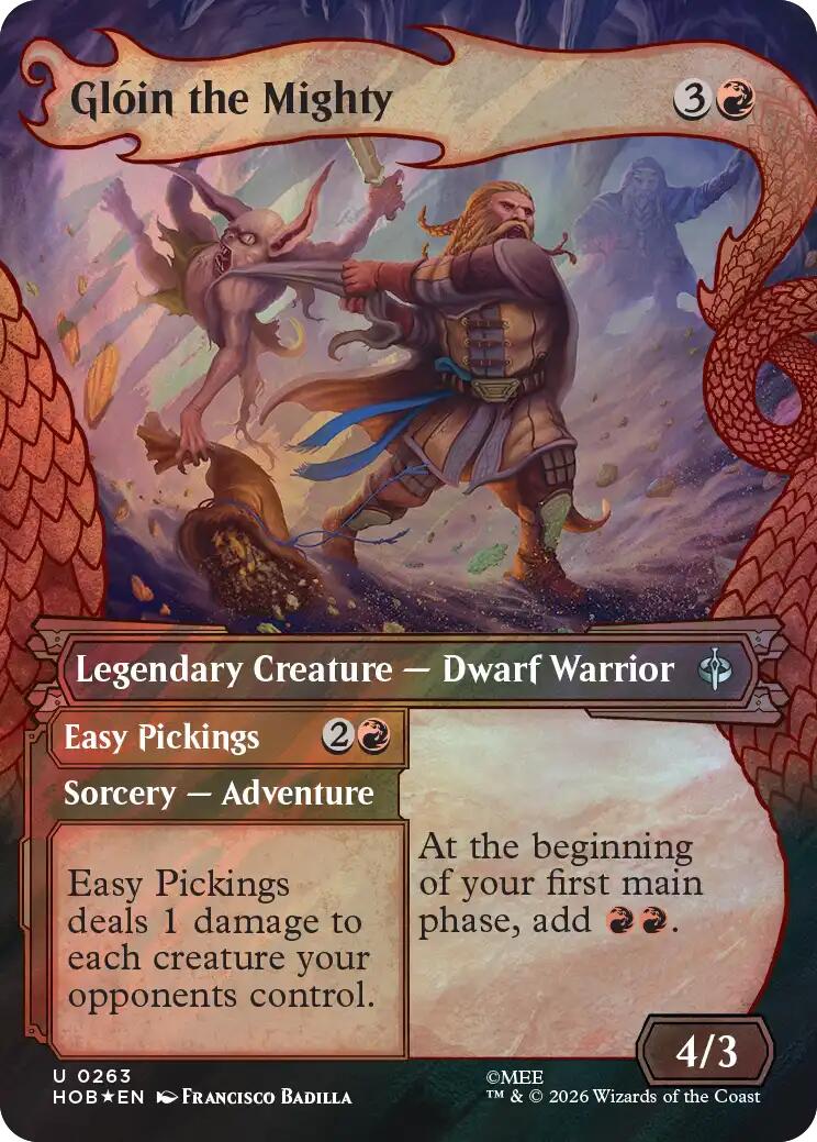 Gloin the Mighty (Showcase) (Surge Foil) [The Hobbit] | Devastation Store