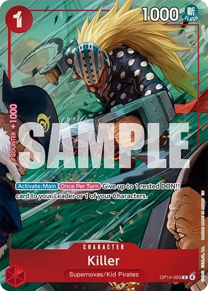 Killer (One Piece Card Game Illustration Box Vol. 8) [One Piece Promotion Cards] | Devastation Store