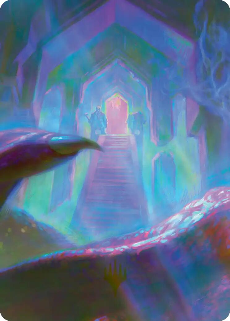 Dragon-Cursed Halls Art Card (8/12) [The Hobbit Art Series] | Devastation Store