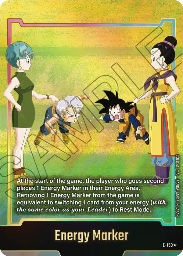 Energy Marker (E-153) (Gold) [Fusion World Energy Markers] | Devastation Store