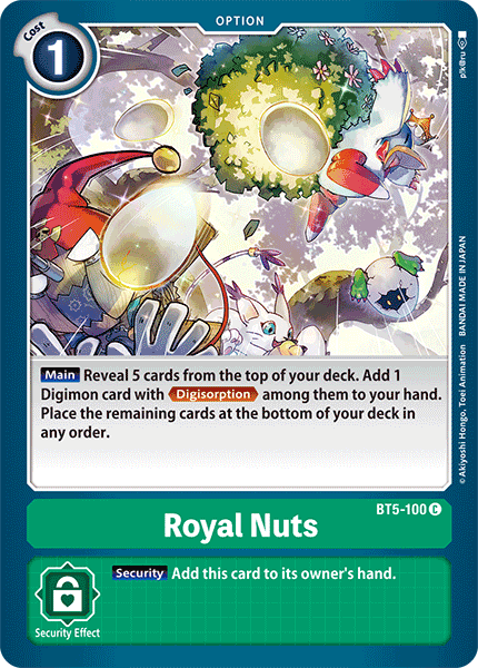 Royal Nuts [BT5-100] [Battle of Omni] | Devastation Store