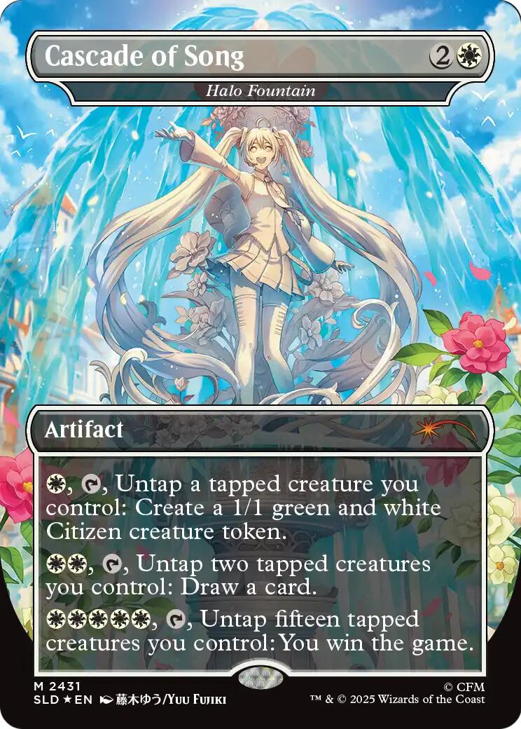 Cascade of Song - Halo Fountain [Secret Lair Drop Series] | Devastation Store