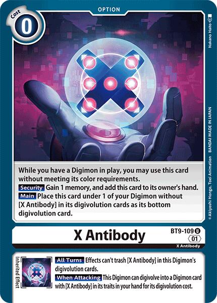X Antibody [BT9-109] [Limited Card Pack -Final Crest-] | Devastation Store