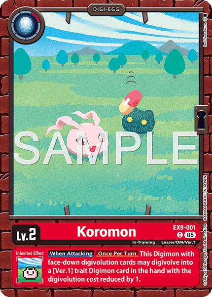 Koromon [EX9-001] [Limited Card Pack -Final Crest-] | Devastation Store