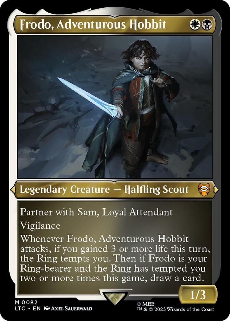 Frodo, Adventurous Hobbit (Display Commander) [The Lord of the Rings: Tales of Middle-Earth Commander] | Devastation Store