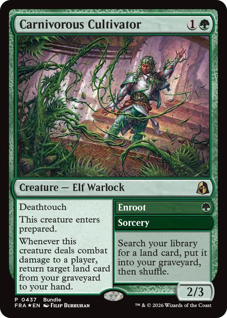 Carnivorous Cultivator (Bundle) [Reality Fracture Promos] | Devastation Store