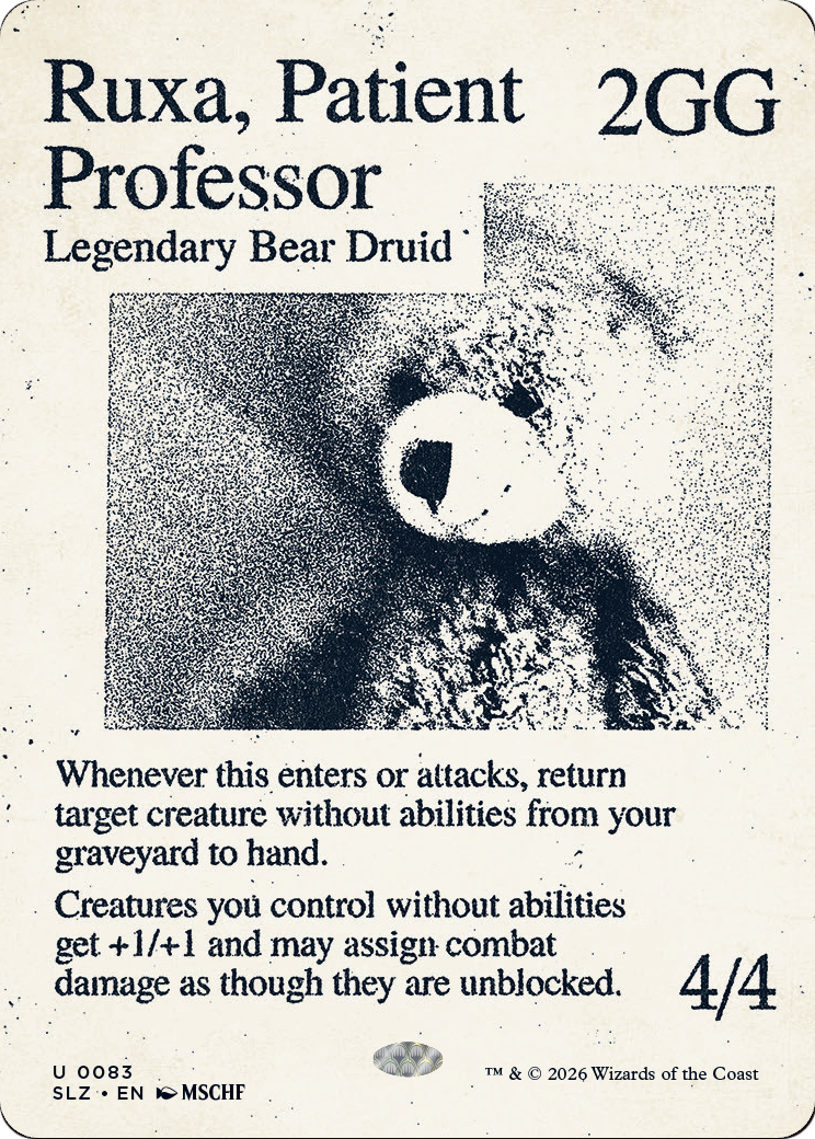 Ruxa, Patient Professor (0083) [Secret Lair x MSCHF: The Zeta Set] | Devastation Store