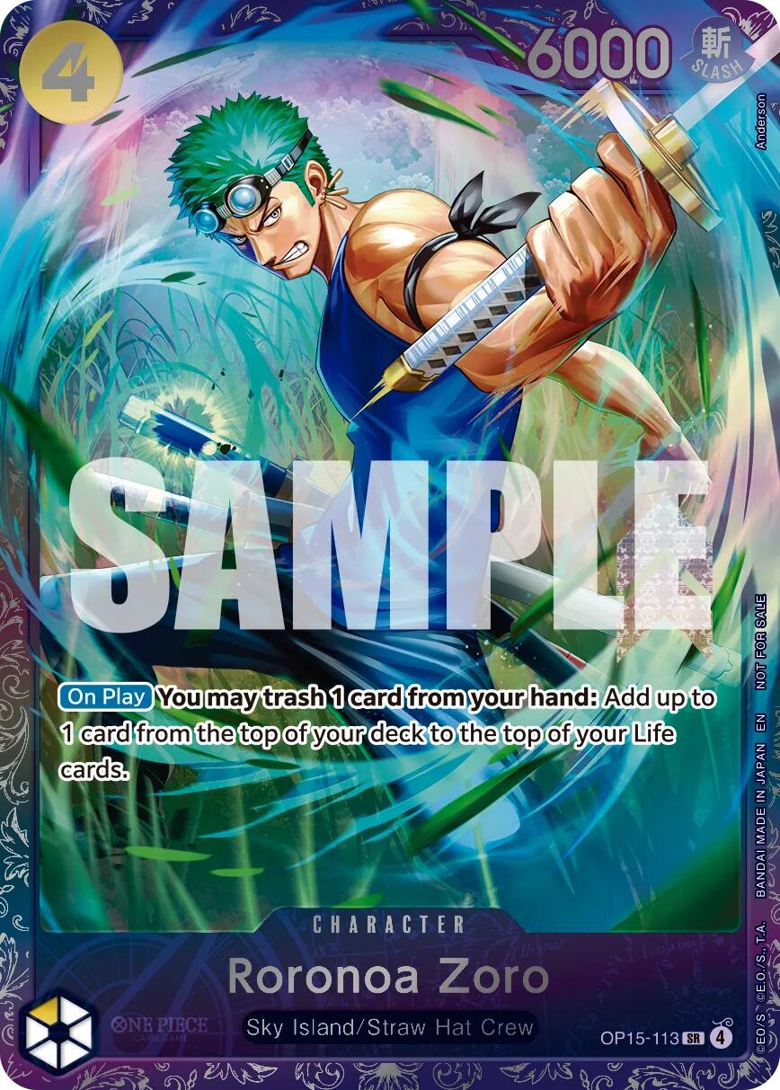 Roronoa Zoro (Treasure Cup August 2026) [One Piece Promotion Cards] | Devastation Store