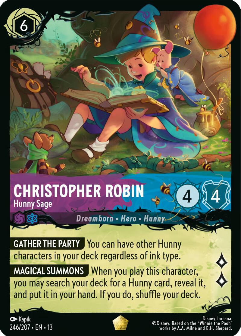 Christopher Robin - Hunny Sage (246/207) [Illumineer's Quest: The Great Hunny Rescue] | Devastation Store