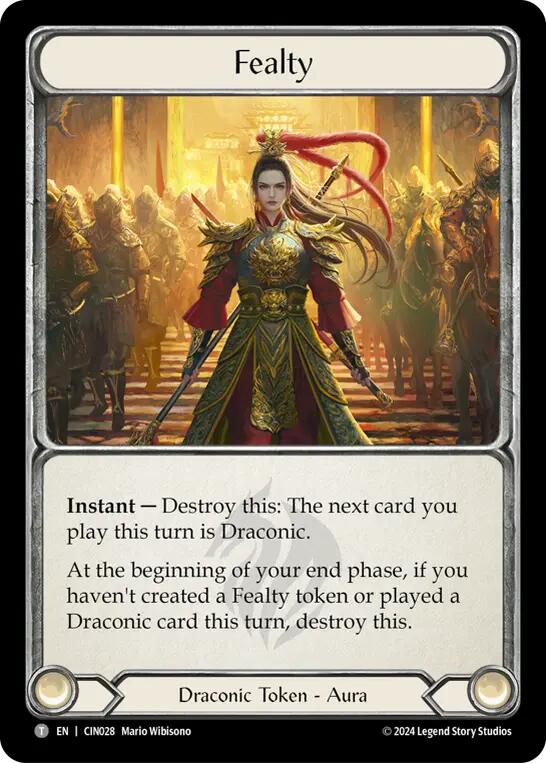 Fealty [CIN028] (The Hunted Cindra Blitz Deck) | Devastation Store