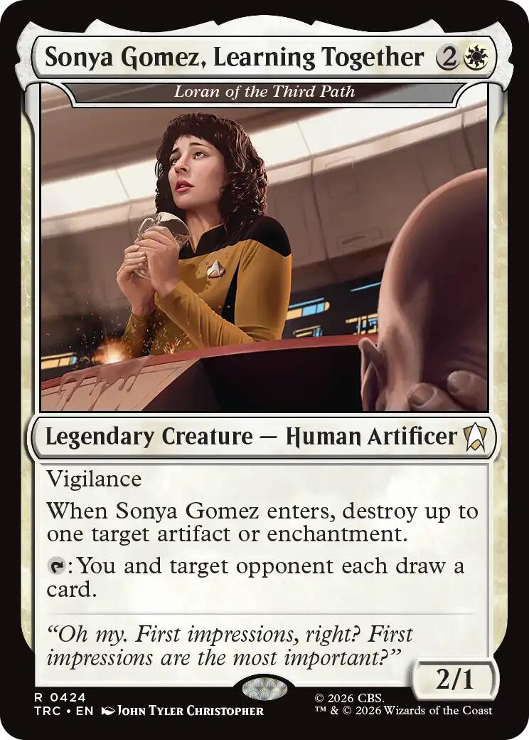 Sonya Gomez, Learning Together - Loran of the Third Path [Star Trek Commander] | Devastation Store