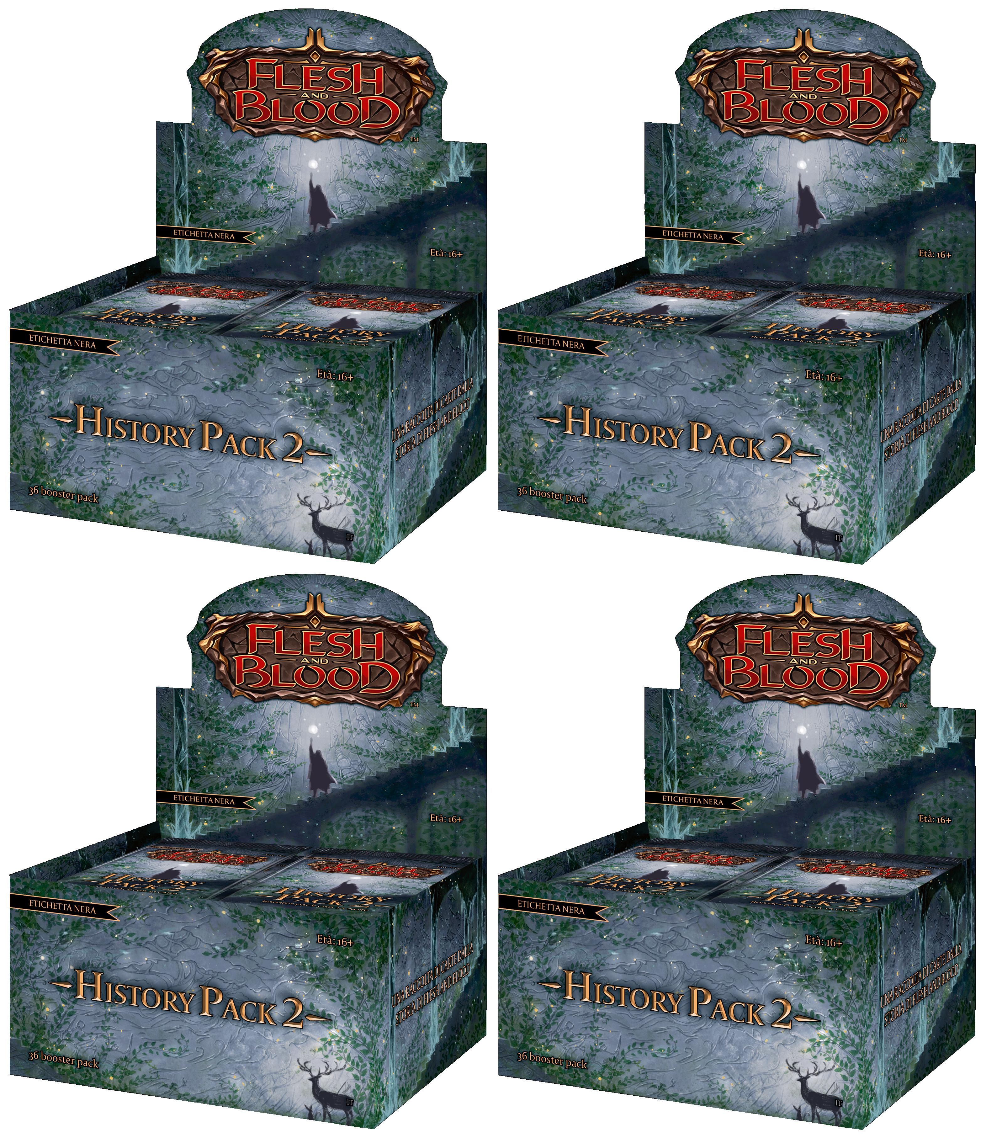 History Pack 2: Black Label [Italian] - Booster Case | Devastation Store