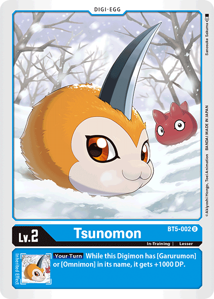 Tsunomon [BT5-002] [Battle of Omni] | Devastation Store