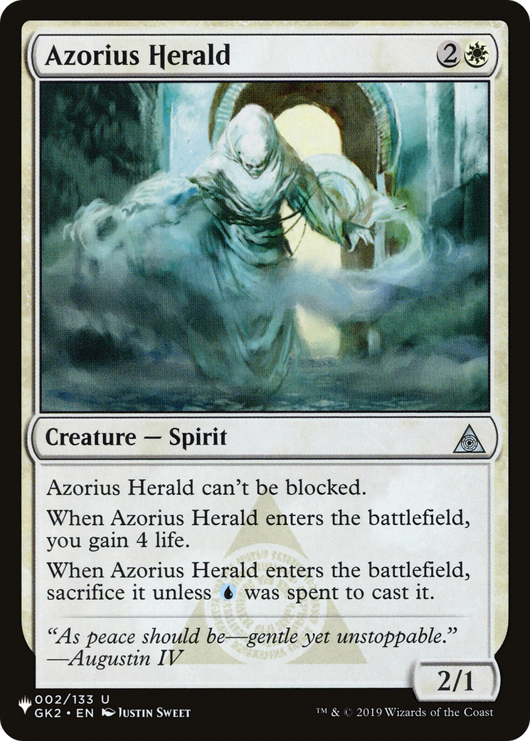 Azorius Herald [The List Reprints] | Devastation Store