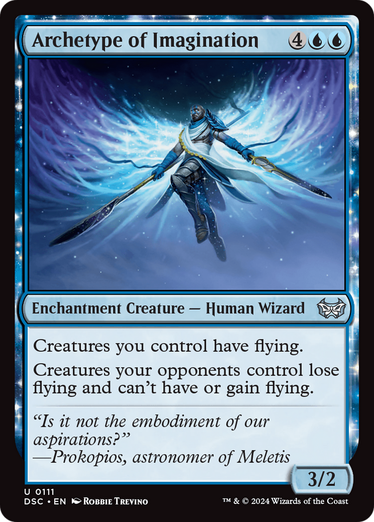 Archetype of Imagination [Duskmourn: House of Horror Commander] | Devastation Store
