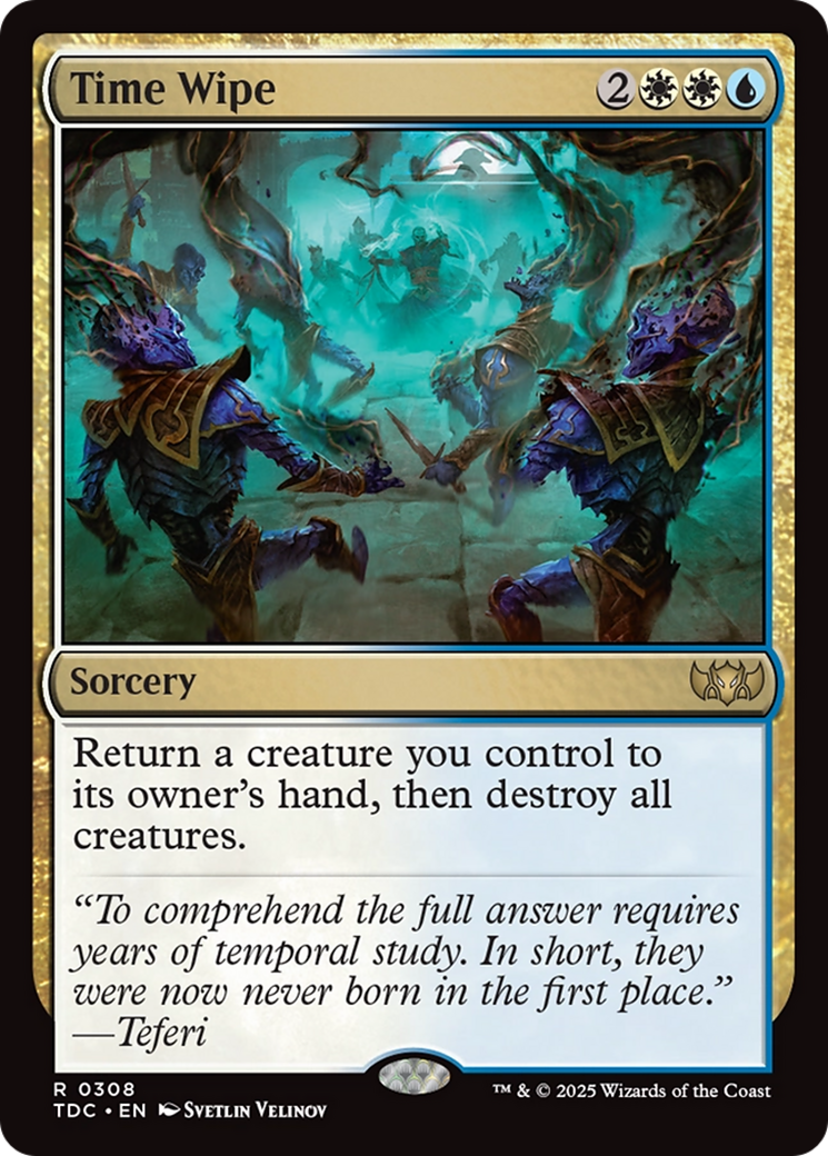 Time Wipe [Tarkir: Dragonstorm Commander] | Devastation Store