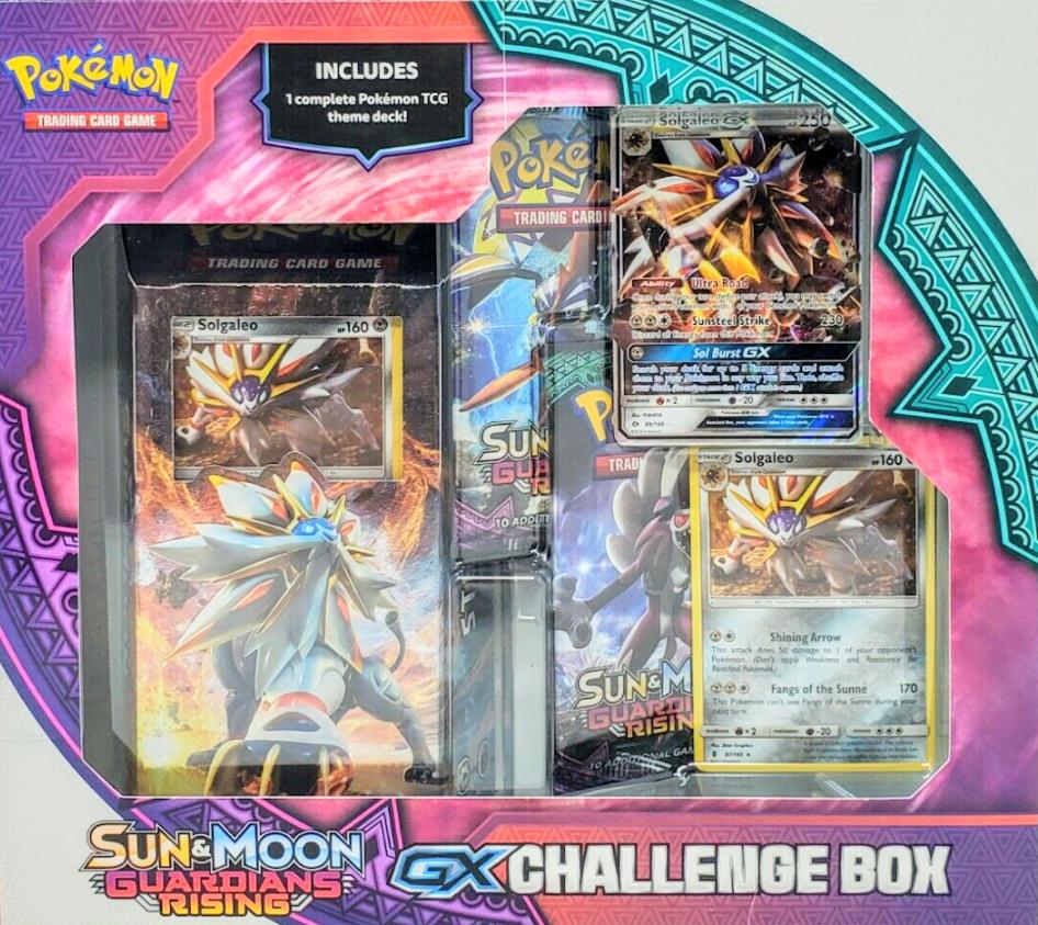 Sun & Moon: Guardians Rising - GX Challenge Box (Solgaleo) | Devastation Store