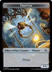 Thopter (0020) // Spider Double-Sided Token [Murders at Karlov Manor Tokens] | Devastation Store